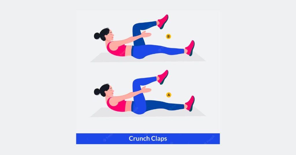 bicycle crunches 