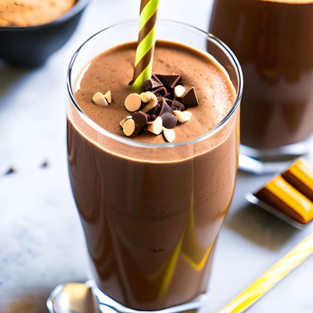 Chocolate Peanut Butter Smoothie
