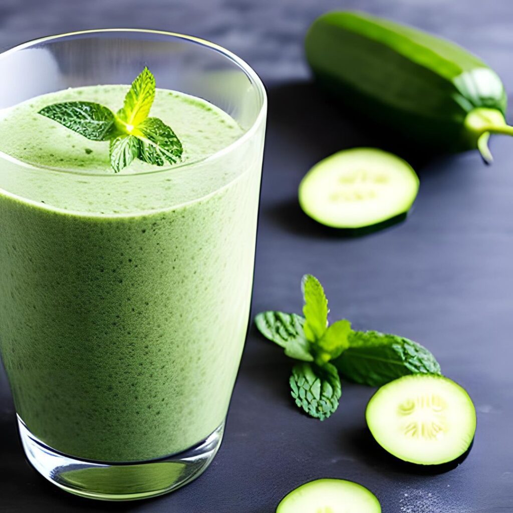 Cucumber and Mint Smoothie
