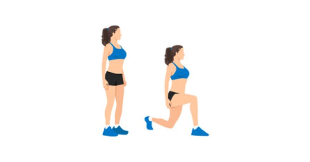 an image showing Walking Lunges