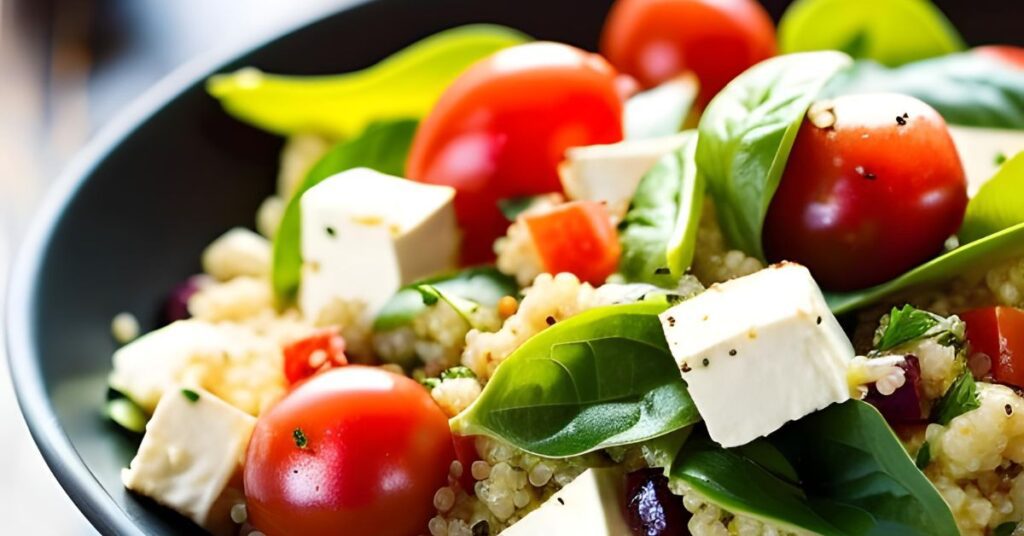 Mediterranean Quinoa Salad Ingredients