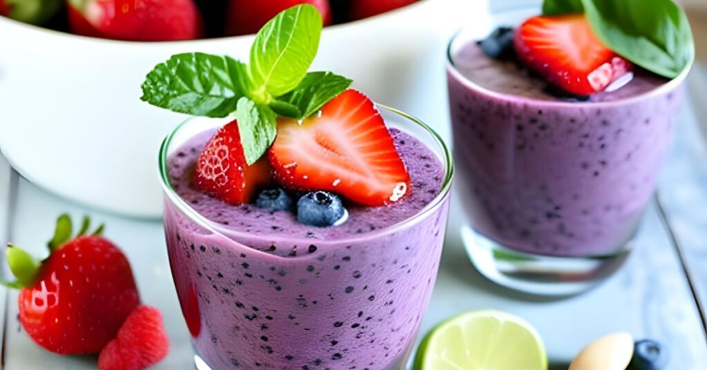 Quinoa Berry Euphoria Smoothie
