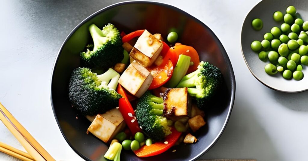 Tofu and Veggie Skewers

