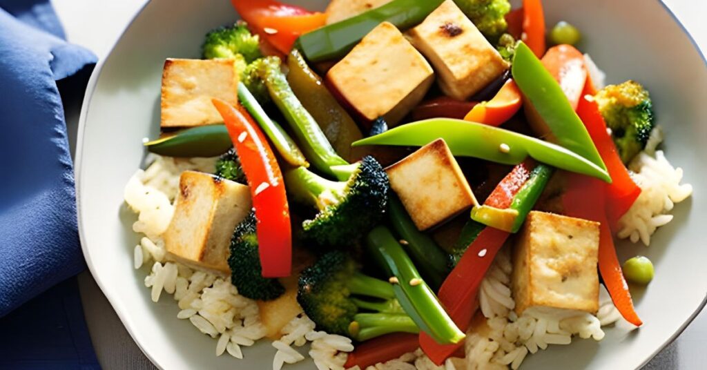 Tofu Stir-Fry with Brown Rice
