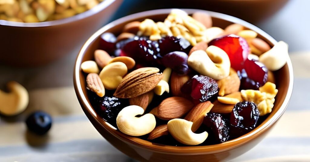 Nuts and Dried Fruits Trail Mix
