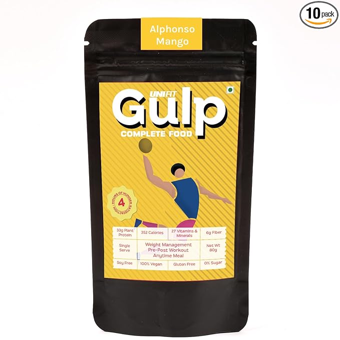 GULP By UNIFIT Plant-Based Meal Replacement Shake  