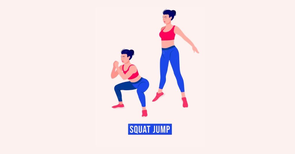 Squat Jumps
