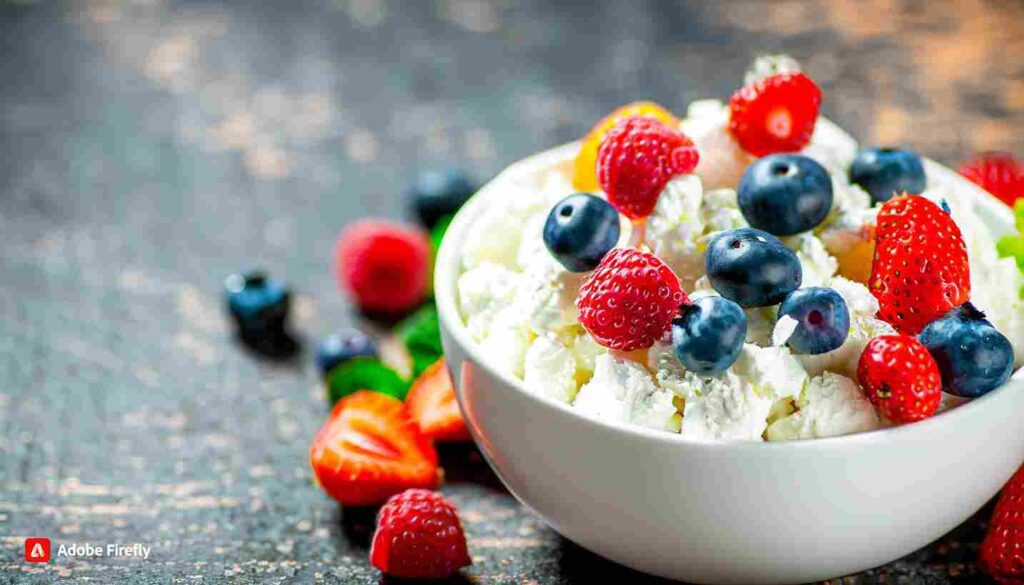 Cottage Cheese and Berries