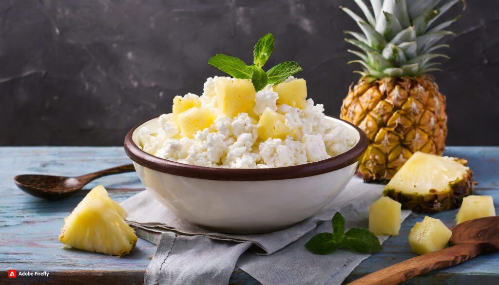 Cottage Cheese with Pineapple




