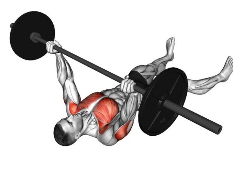 Barbell Floor press