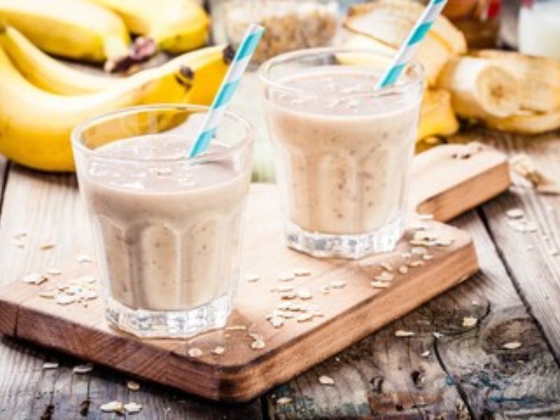 Peanut Butter and Banana Smoothie
