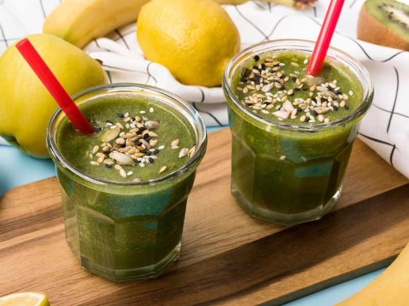 Spinach and Banana Smoothie