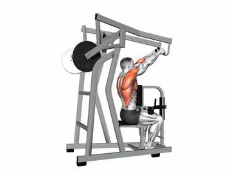 Machine High rows